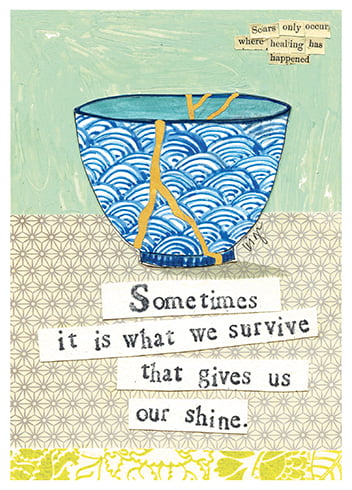 Greeting Card - Survive Shine