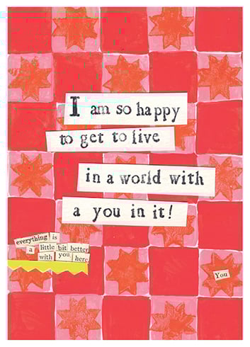 Greeting Card - With You In It