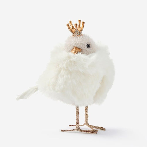 Plush Bird with Crown