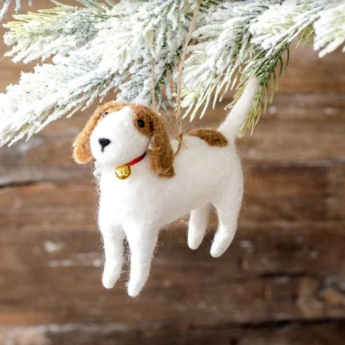 Felt Dog Ornament