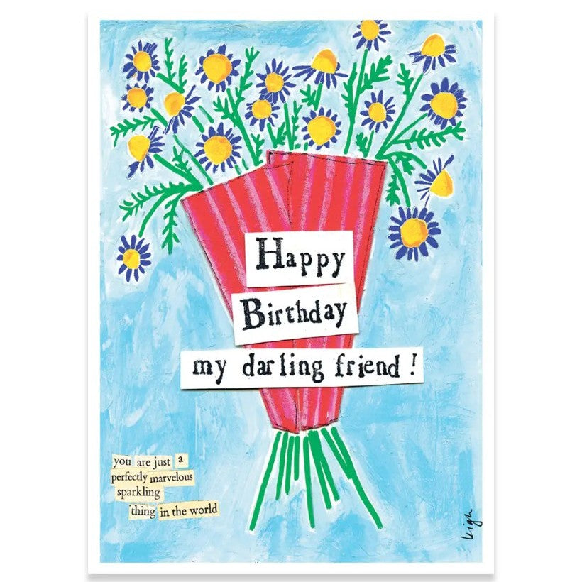 Greeting Card - Darling Friend