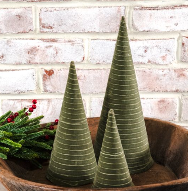 Velvet Cone Tree, sage