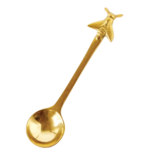 Brass Bee Spoon