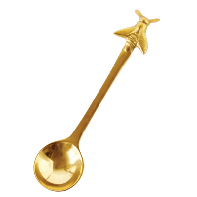 Brass Bee Spoon
