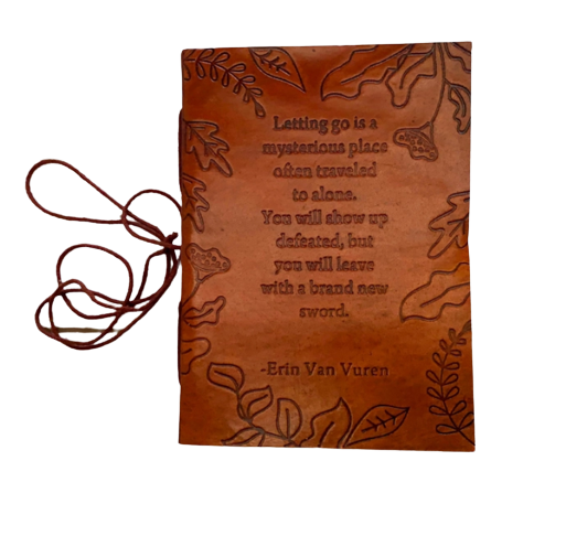 Leather Journal - Letting Go