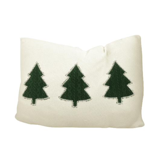 Crochet Trees Pillow