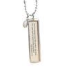 Literary Quote Necklace, always had the power
