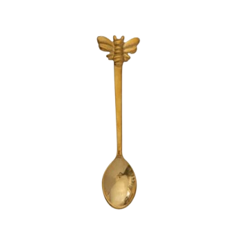 Brass Bee Spoon