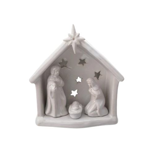 Holy Family Tealight Holder