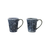Debossed Snowflake Mug