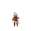 Felt Mouse/Candy Cane Ornament