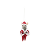 Felt Santa Mouse Ornament