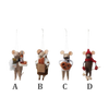 Felt Foodie Mouse Ornament