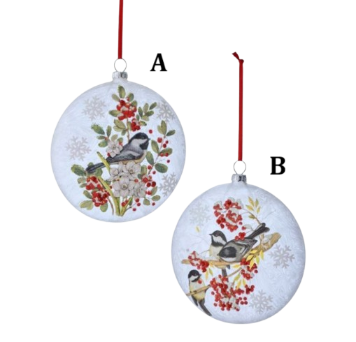 Bird and Floral Ornament