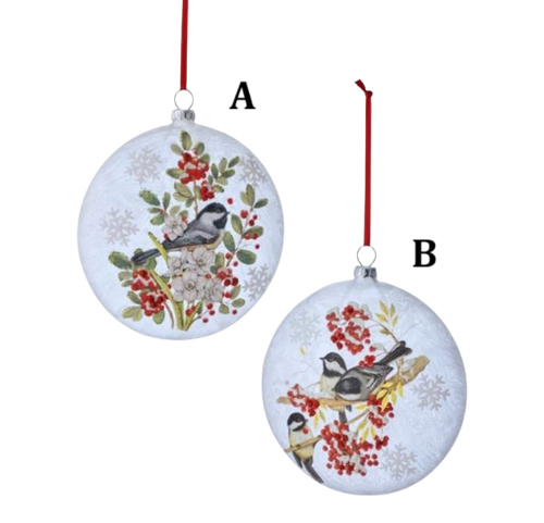 Bird and Floral Ornament
