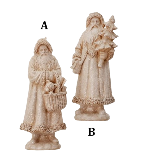 Glitter Santa, champagne