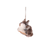 Furry Rabbit Ornament, brown