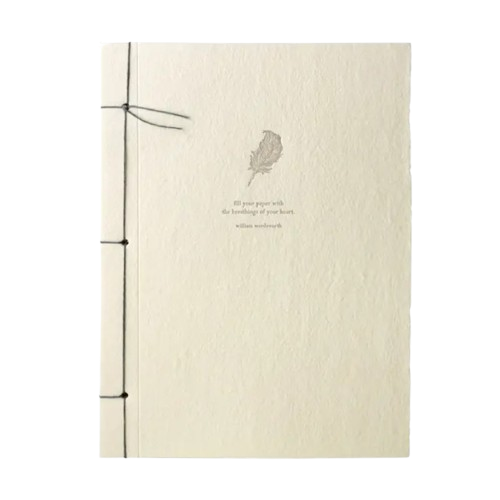 Handmade Paper Inspirational Journal