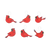 Cardinal Ornament
