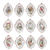 Twelve Days of Christmas Ornaments, set/12
