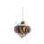 Marbled Ornament - black/onion
