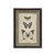 Framed Print, white butterfly