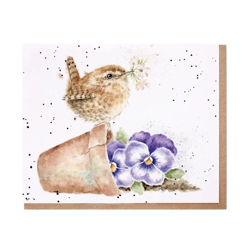 Greeting Card - Pottering About