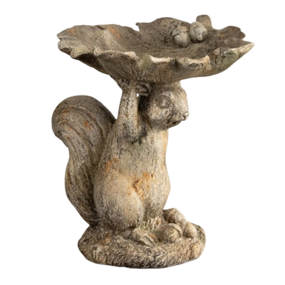 Squirrel Birdbath/Feeder