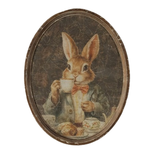 Framed Bunny Print