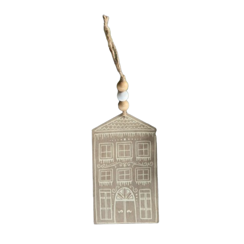 Winter House Ornament