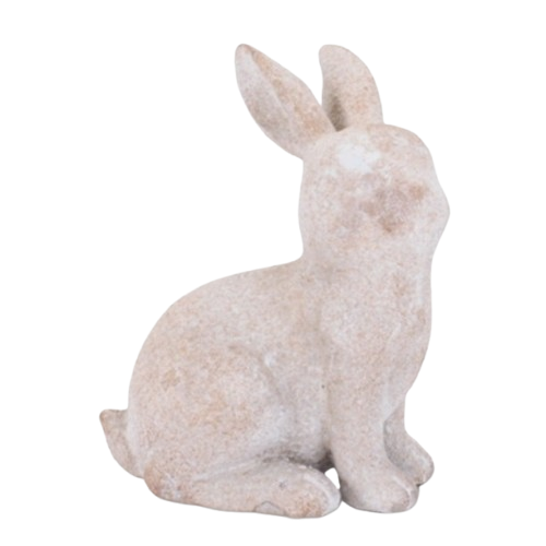 Resin Bunny, sitting