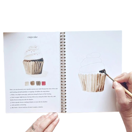 Watercolor Workbook - Baking