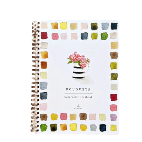 Watercolor Workbook - Bouquets