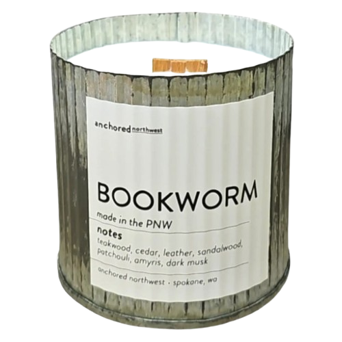 Wood Wick Candle - Bookworm