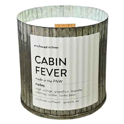 Wood Wick Candle - Cabin Fever