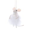 Tutu Felt Mouse Ornament