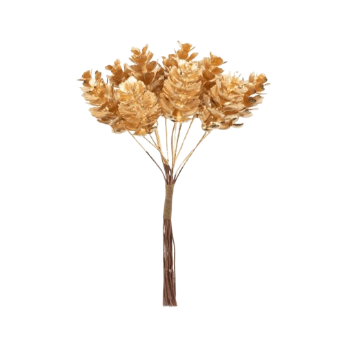 Fir Cone Pick, gold