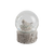 White Cardinal Snow Globe