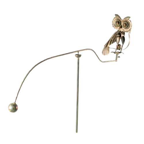 Balancing Owl Decor