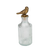 Glass Bottle with Bird, tail down