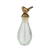 Glass Bottle with Bird, tail up