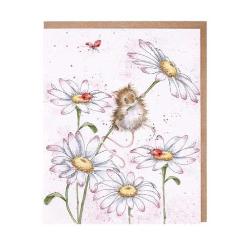 Greeting Card - Oops A Daisy