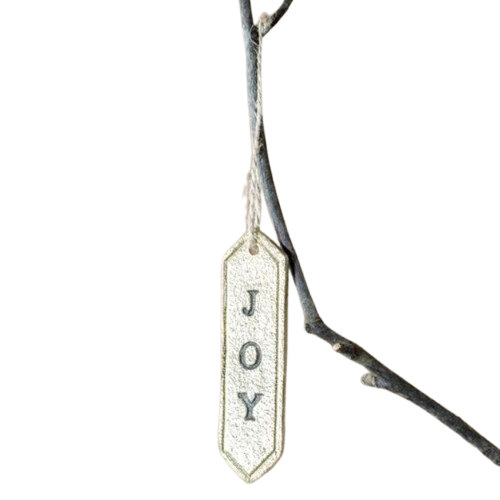 "Joy" Tag Ornament