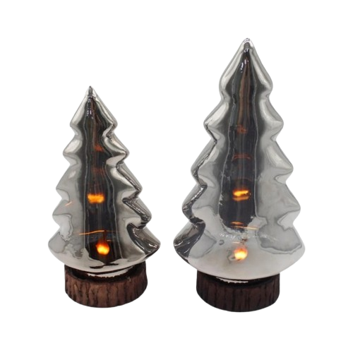 Glass Lighted Tree (large)