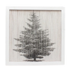 Square Framed Lighted Tree (large)
