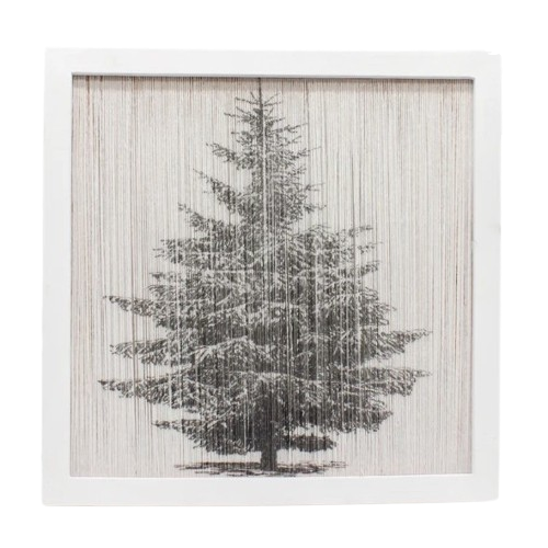 Square Framed Lighted Tree (large)
