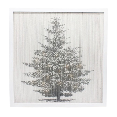 Square Framed Lighted Tree (small)