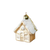 Glass Gingerbread House Ornament