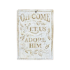 "Adore Him" Sign