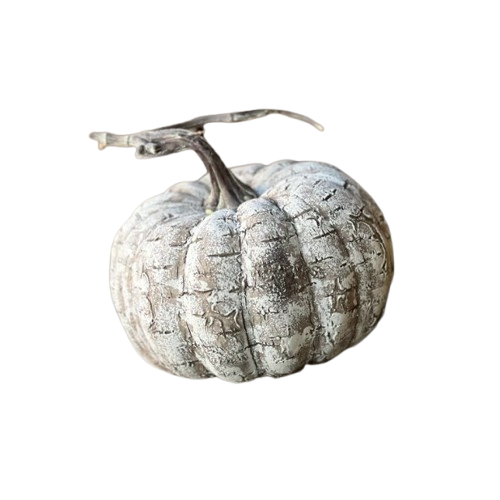 Birch Pumpkin, round